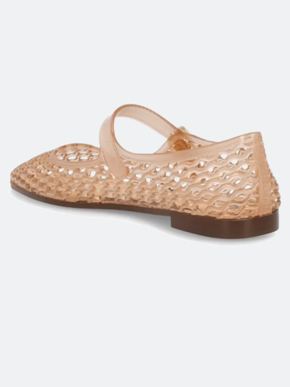 Sam Edelman Women's Jelly Mary Jane Flats in Rose Gold - Picture 6 of 7